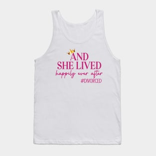 Divorced Theme Tank Top